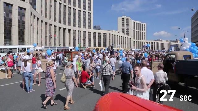 Проект 60sec №79. Парад ретро-автобусов смотреть онлайн