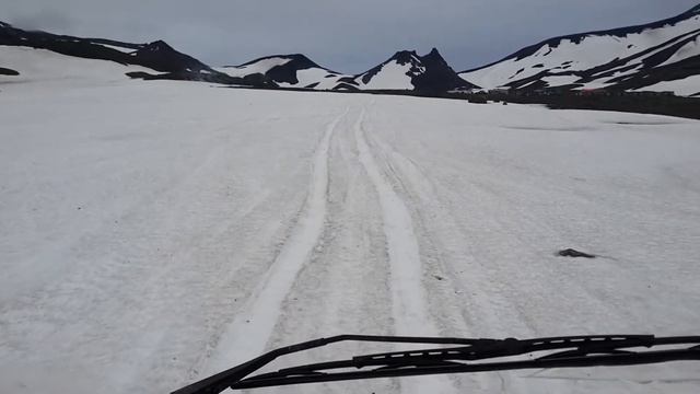 Дорога на Авачинский вулкан к базе 970 метров. Июль 2013 г.