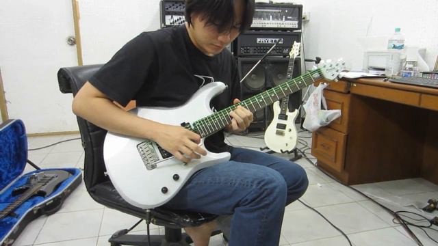 Sterling By Music Man JP60   Sterling Silver Guitar