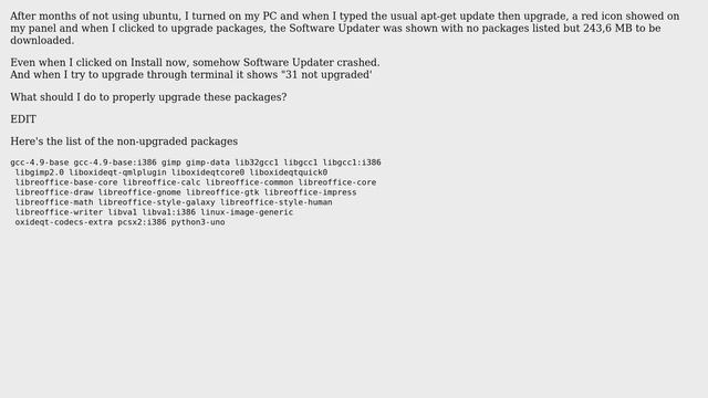 "E: Error, pkgProblemResolver::Resolve generated breaks, this may be caused by held packages"... смотреть онлайн