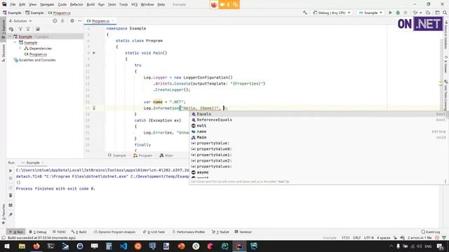 On .NET Live - Application logs and diagnostics with Serilog смотреть онлайн