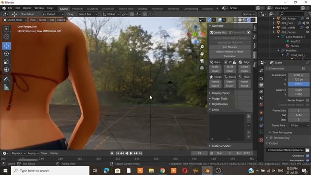 (SIMS4+BLENDER+MMD) CLASSIC- MKTO dance machinima. sims 4 tutorial/ mmd to blender tutorial. sims4. смотреть онлайн