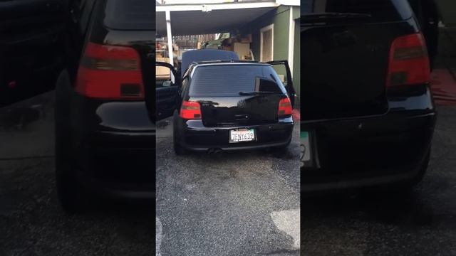 Volkswagen GTI MK4 1.8T Straight Piped