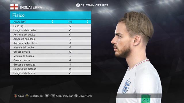 FACE JACK GREALISH PES 2021 CONVERTED TO PES 2019 / PES 2018 смотреть онлайн