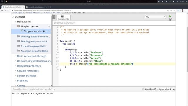 9. ✋ Selección Múltiple con ? WHEN en KOTLIN ? смотреть онлайн