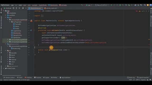 BottomNavigationView with Fragments - Android Studio Tutorial смотреть онлайн