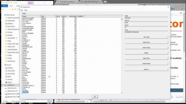 Tutorial - Introduction to the Unity Asset Bundle Extractor (UABE)