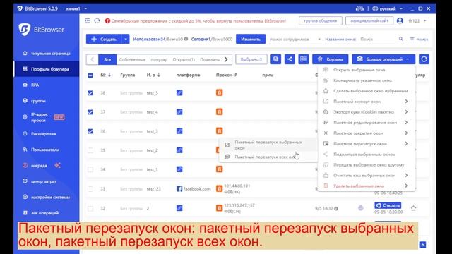 BitBrowser - Основные функциональные процессы смотреть онлайн