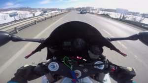 Открытие мотосезона 21.03.2020 | Алтай | Yamaha R1 | Вытаскиваем мотоцикл из дома