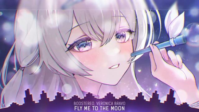 Nightcore - Fly Me To The Moon (Lyrics) смотреть онлайн