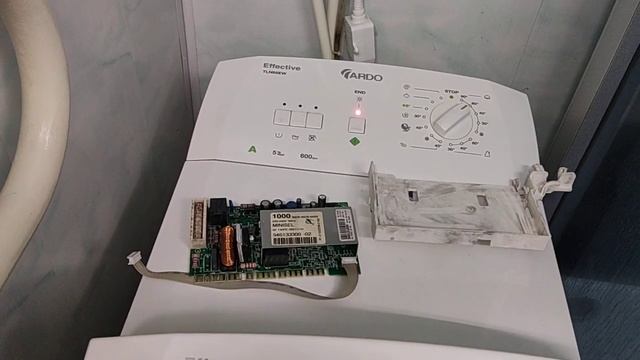 Ремонт стиральной машины ARDO TLN65EW, TLN105SW сгорел блок индикации или управления смотреть онлайн