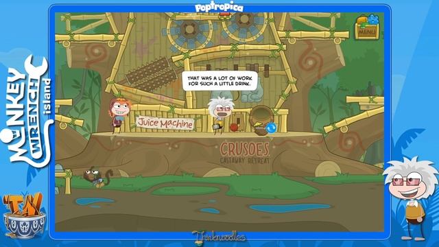 Monkey Wrench Island | Poptropica: Road to Captain Thinknoodles смотреть онлайн