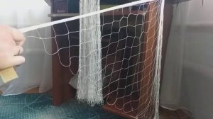 Начал вязать сеть на заказ на карпа.