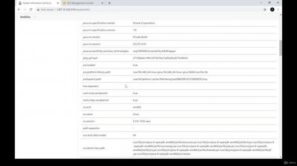 Managments system information