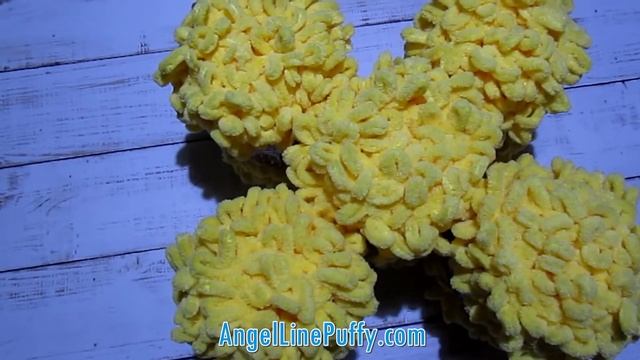 Ализе Пуффи Файн 113 Лимонный | Alize Puffy fine 113