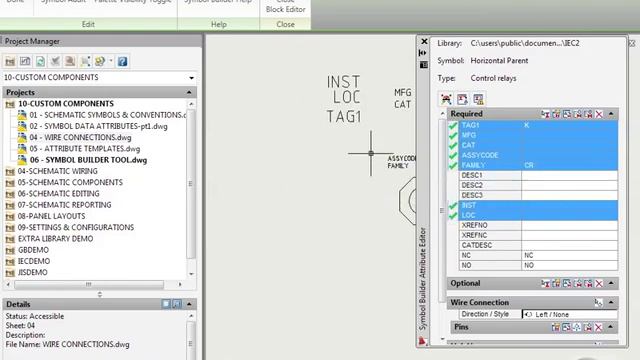 AutoCAD Electrical_Ryuzin (10 06 Symbol Builder Tool) смотреть онлайн