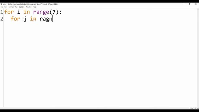 Printing Stars '*' in H Shape in python || Alphabet Pattern in python смотреть онлайн