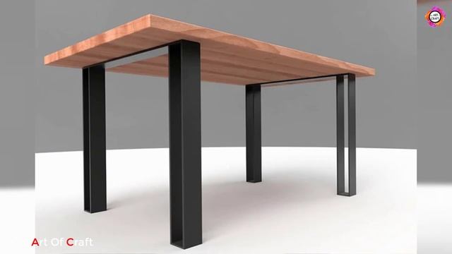 Modern Metal Table Legs ideas / Metal Table Design / Industrial Table legs смотреть онлайн