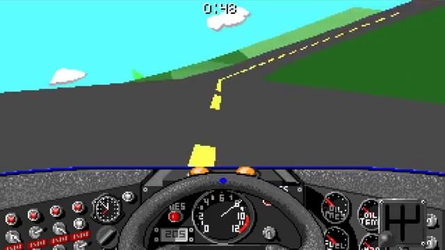 Stunts / 4D Sports Driving MUNT (emulated Roland MT-32) смотреть онлайн