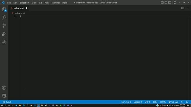 Visual Studio Code - Emmet (exclamation ! + Enter) not working after Jun 2022 Release смотреть онлайн