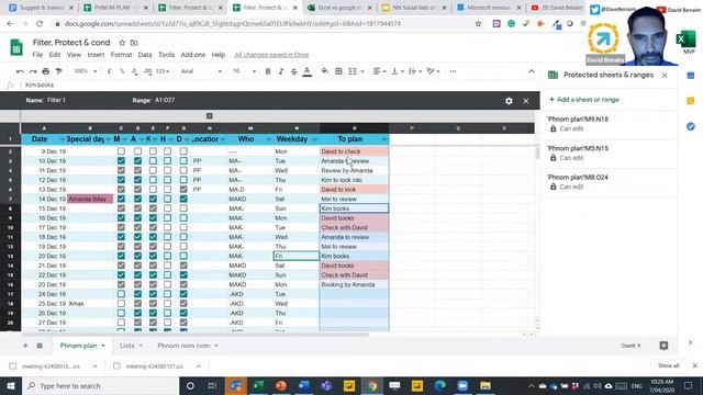 Webinar-Remote Working Tools in Excel, Word, Outlook, PowerPoint and Google docs-David Benaim смотреть онлайн