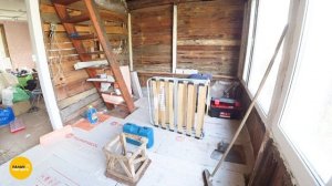 Утепление щитового дома изнутри | Обшивка стен гипсокартоном