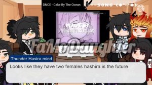 Hashira Sengoku era react to Future Hashiras|Demon slayer|Gacha Club|Enjoy(*´ ˘ `*)|AU|