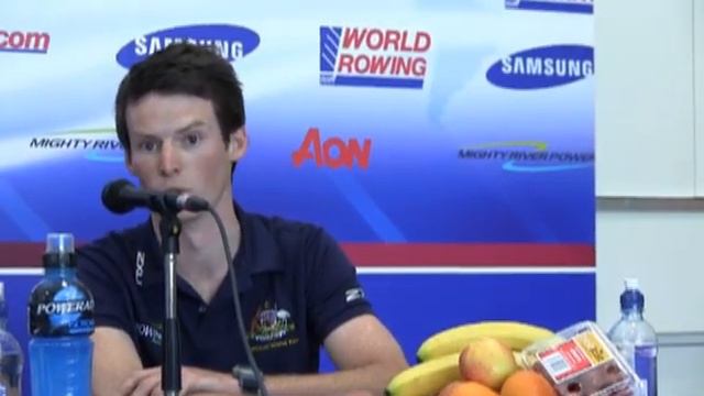 Saturday Men's 8+ Press Conference at the 2010 World Rowing Championships смотреть онлайн