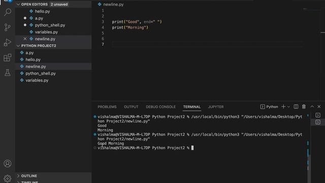 How to print without newline in Python смотреть онлайн