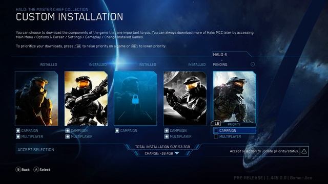 Custom Installation Is a Great Option | Halo: The Master Chief Collection смотреть онлайн