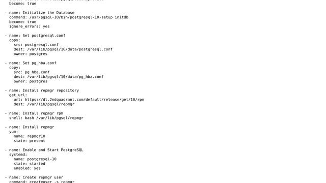 Databases: Why PostgreSQL can't create user? смотреть онлайн