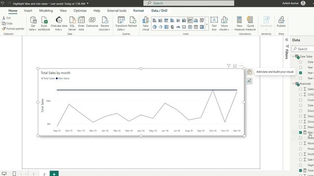 Highlight MIN and MAX Data points in a Line Chart смотреть онлайн