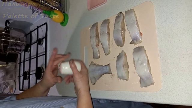 Стейки камбалы запеченные в духовке Flounder steaks baked in the oven смотреть онлайн