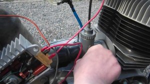 Генератор от скутера на ЯВУ