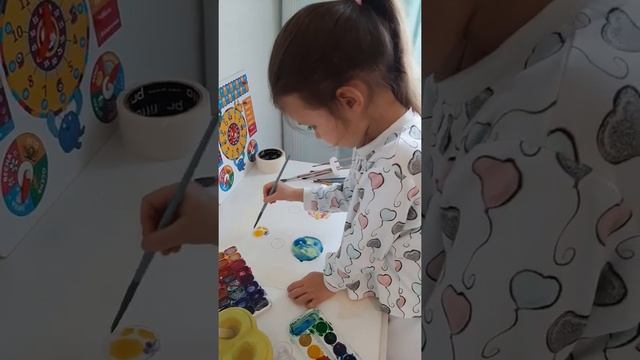 Мастер класс ко дню космонавтики рисуем космос для детей смотреть онлайн