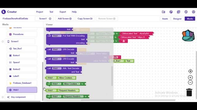How to store and get URL using firebase database in kodular, app inventory, niotron etc смотреть онлайн