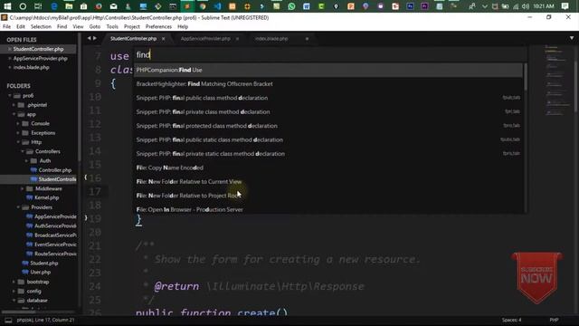 The Best Code Editor for Programmers Part# 16 | Php companion package in sublime text 3 | Hindi/Urd смотреть онлайн