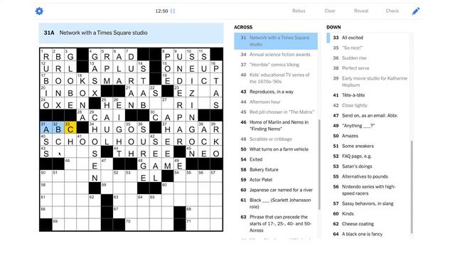 Solve With Me: The New York Times Crossword - Tuesday, August 10, 2021 смотреть онлайн