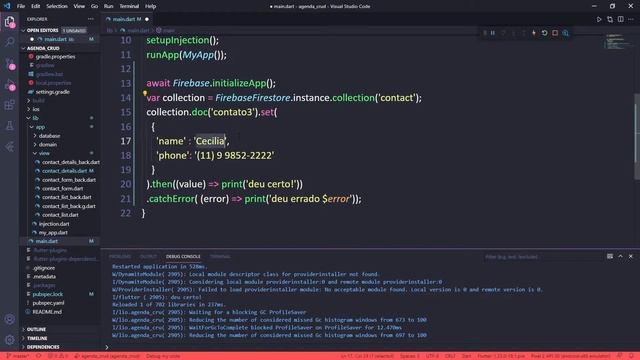 Flutter - Firestore/Firebase, veja com detalhes, todos os métodos para manipular dados no Firestore смотреть онлайн