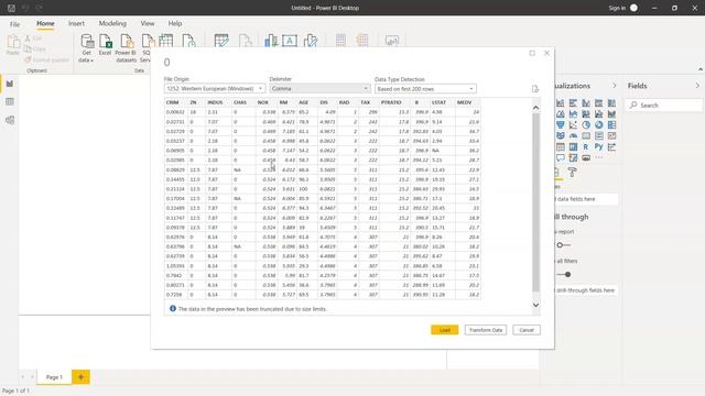 Importing CSV data inside power BI Desktop смотреть онлайн