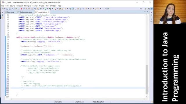 JAVA - E5 - Exceptions and Debugging - Part 5 смотреть онлайн