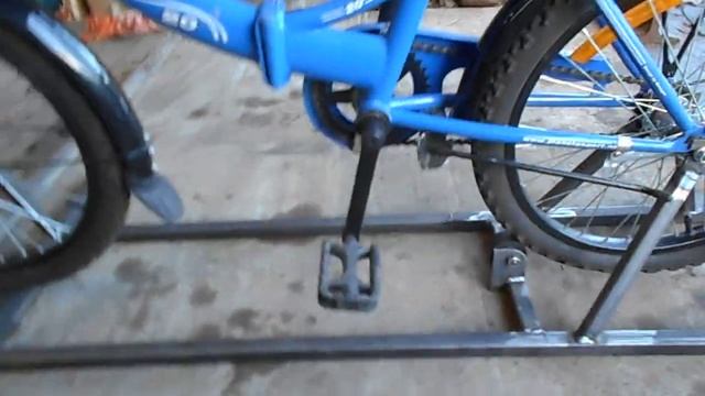 Велотренажор. Простая конструкция . смотреть онлайн