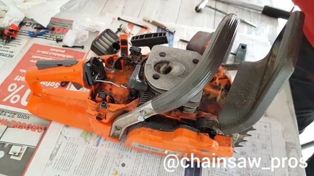Fixing a Husqvarna 346 XP! Rebuild of a Husqvarna saw! Enjoy it! #husqvarna #chainsaw #howto смотреть онлайн