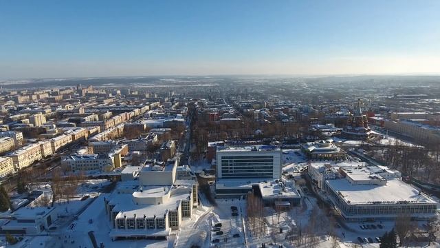 Центральная площадь Ижевск | The Central square of Izhevsk смотреть онлайн