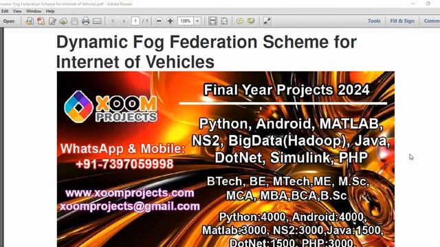 Dynamic Fog Federation Scheme for Internet of Vehicles смотреть онлайн