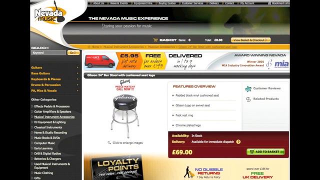 Gibson 24" Bar Stool | PMT смотреть онлайн
