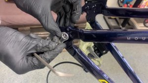 Установка  петуха на велосипеде #ремонт_велосипедов #велоремонт #велосервис #вело