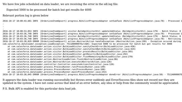 Scripted dataloader error: Expected 5000 to be processed for batch but got results for 4000 смотреть онлайн