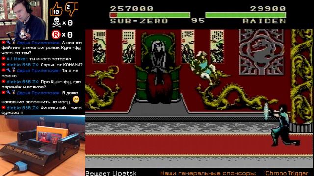 [NES] Марафон Lipetsk'a: Mortal Kombat III Special пиратский картридж смотреть онлайн
