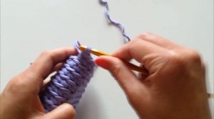 Летняя детская сумочка из трикотажной пряжи крючком.